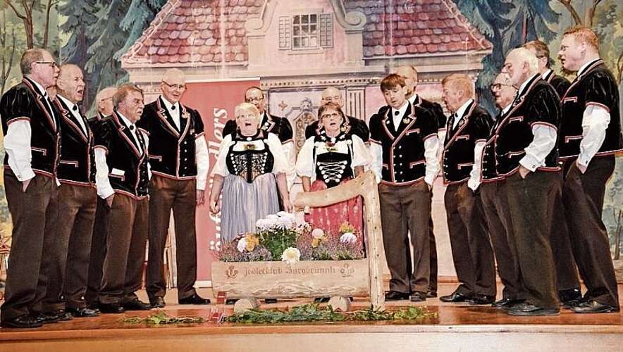 Der Jodlerclub Bärgbrünnli hatte zu seiner traditionellen «Stubete» eingeladen.