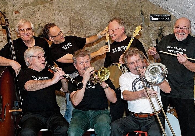 Die New Orleans Hot Shots zählen zu den wenigen Formationen, die noch den schönen alten New-Orleans-Jazz pflegen. Bilder: zvg