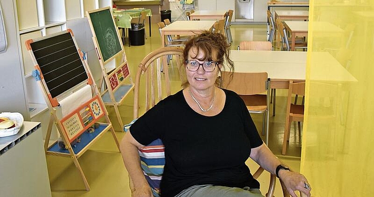 Caroline Zweili leitet die Tagesstrukturen der Stadt Grenchen, die heute in den drei Primarschulhäusern im Schnitt für je 20 Kinder angeboten werden. Bild: Joseph Weibel