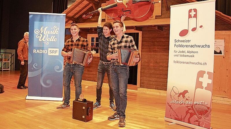 Die «Höckler», Sieger 2022 der Sparte Instrumental.Bild: zvg