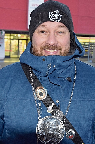 Obernarr Michel Baier gehört selber den Schulschwänzern an.