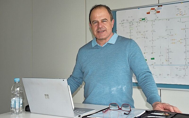 Grenchens Finanzverwalter David Baumgartner sagt zur städtischen Infrastruktur: «Der Erweiterungs- und Erneuerungsprozess ist ständig im Gange.» Bild: Joseph Weibel