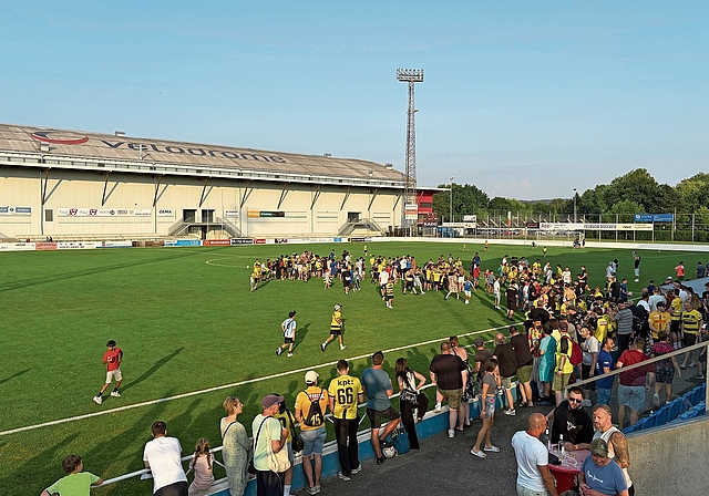 Im Sommer vor einem Jahr gastierten die Young Boys für ein Trainingsspiel gegen den SC Kriens im Grenchner Brühl. Ausserdem war die Damen-Nati vor der Fussball-Europameisterschaft für ein Training im Brühl.Bild: Joseph Weibel