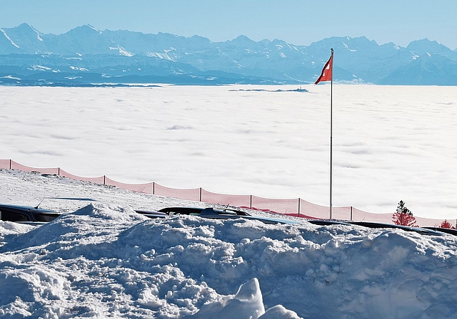 Das Wunschszenario: eitel Sonnenschein und gute Schneeverhältnisse über dem Nebelmeer.