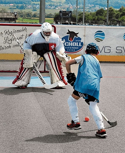 Ballannahme, Dribbling, Schuss, Goal. Das funktioniert auch bei den Kleinsten schon recht gut. Ballannahme, Dribbling, Schuss, Goal. Das funktioniert auch bei den Kleinsten schon recht gut.