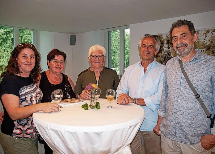 Sandra Pizzulli, Rosmarie und Stanislao Martucci, Fabrizio Lavieri und Paolo Pizzulli gefiel die Führung gut.