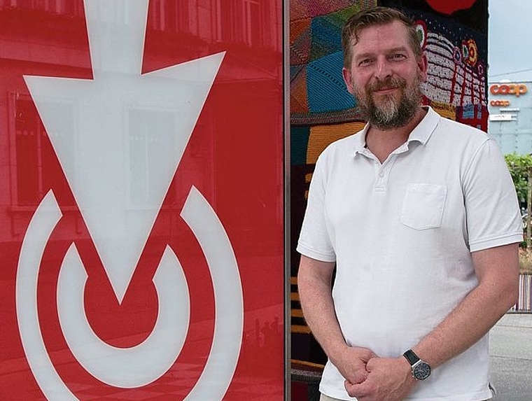 Präsident der GLP Grenchen Roland Goetschi ist in diesem Jahr das erste Mal beim OK des Grenchner Festes tätig und ist für das Ressort «Kinder und Jugend» zuständig. Bild: Lisa Bertelle