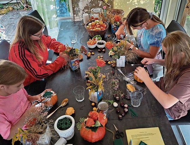 Die Kürbis-Saison ist da. Wie kann ich die Früchte schön verzieren? Bild: zvg