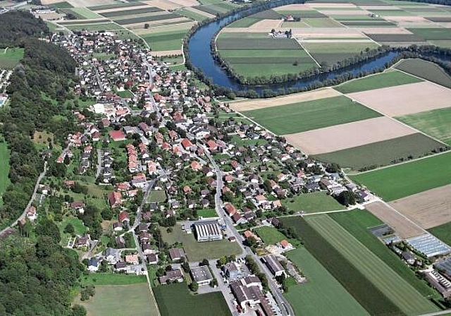 Eine entzückende Landschaft: Südlich von Meinisberg liegt, von der Aare umsäumt, das Naturschutzgebiet «Häftli».Bild: zvg