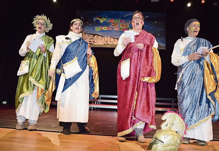 Die charmanten Narreschwöschtere aus Lyss.