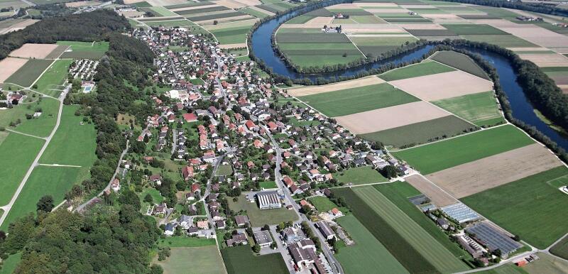 Eine entzückende Landschaft: Südlich von Meinisberg liegt, von der Aare umsäumt, das Naturschutzgebiet «Häftli».Bild: zvg