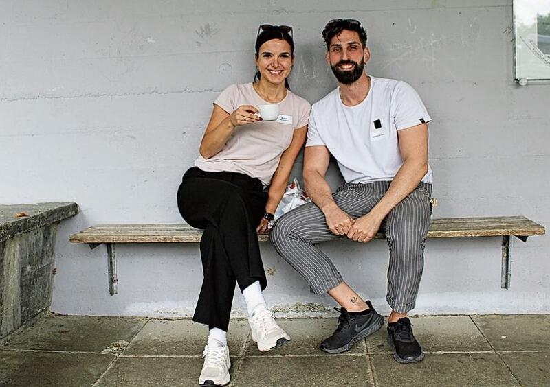 Ruhe vor dem Sturm: Mirjana Harambasic und Salvatore Toro.
