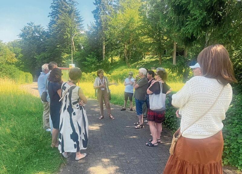 Eindrücke von der Führung rund um den Mazzini-Geburtstag. Bilder: Lara Näf