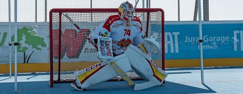Ist EHC-Goalie Luis Janett wirklich unbezwingbar?