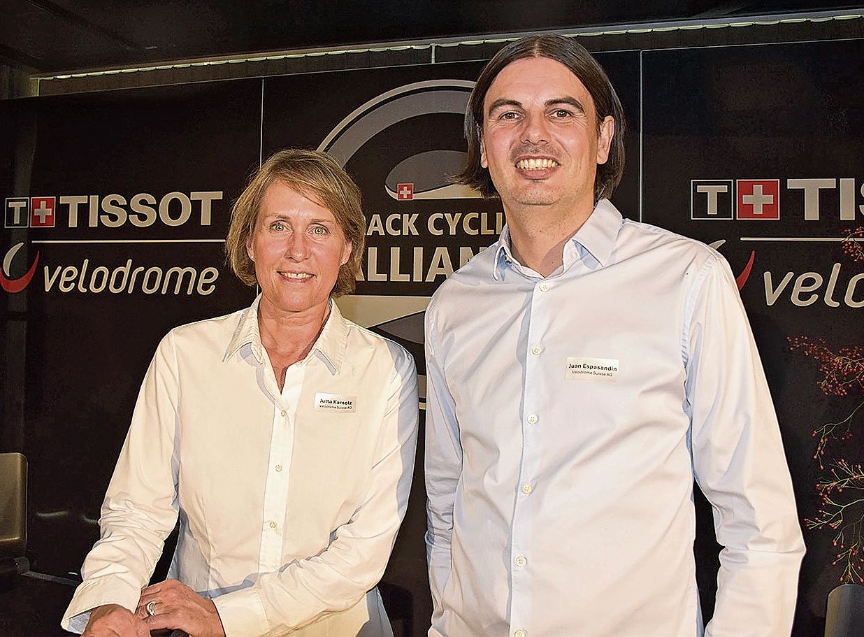 Die Neuen in der Führungscrew: Jutta Kamolz (Marketing, Sponsoring) und General Manager Juan Espasandin.