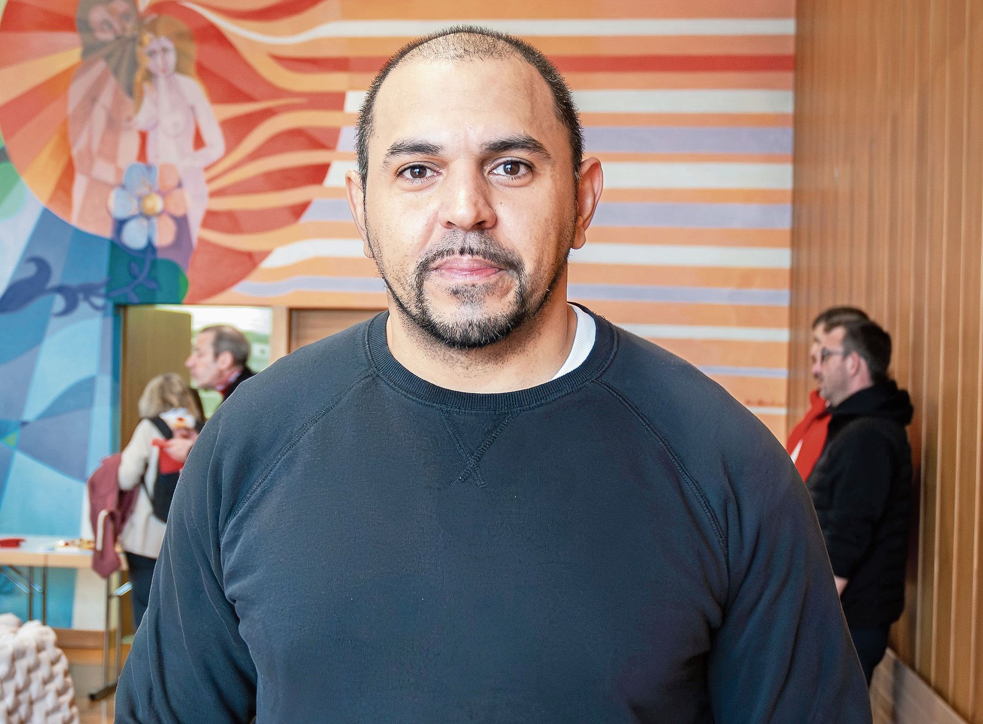 Fabian Balmer lebt seit März in Grenchen. Er möchte Deutsch lernen und schätzt die Ruhe sowie die Freundlichkeit der Bevölkerung.