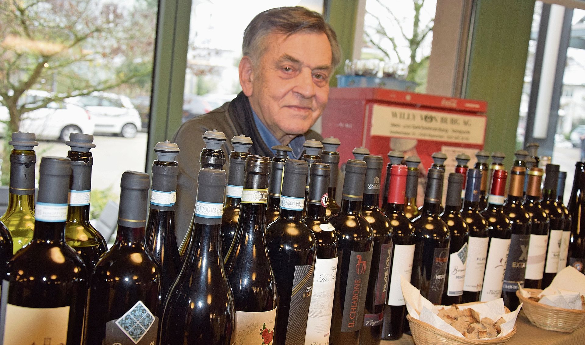 Die Auswahl ist riesig. Die Willy von Burg AG sorgt für den perfekten Festtagstropfen.