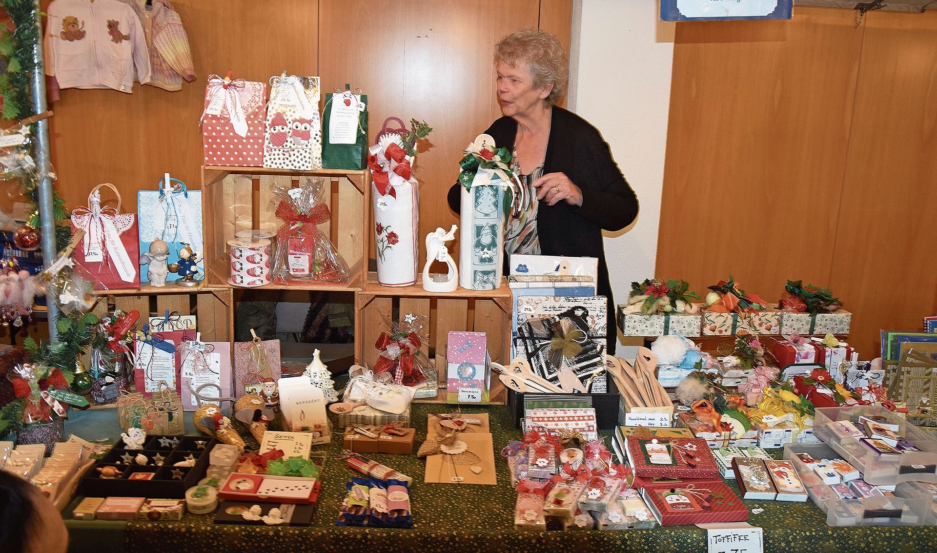 Am Stand von Brigitte Antener-Roth ist die Auswahl riesig.