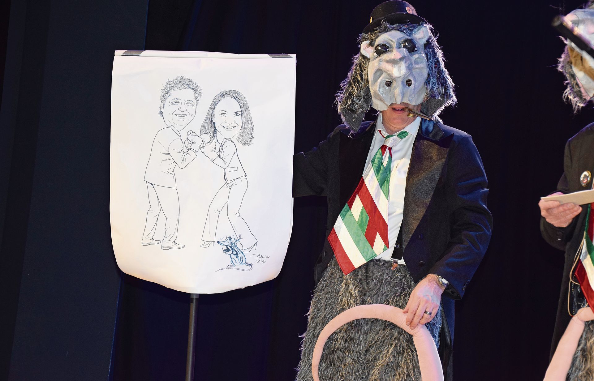 Fasnachtsthema Nr. 1: die Stapi-Wahl.