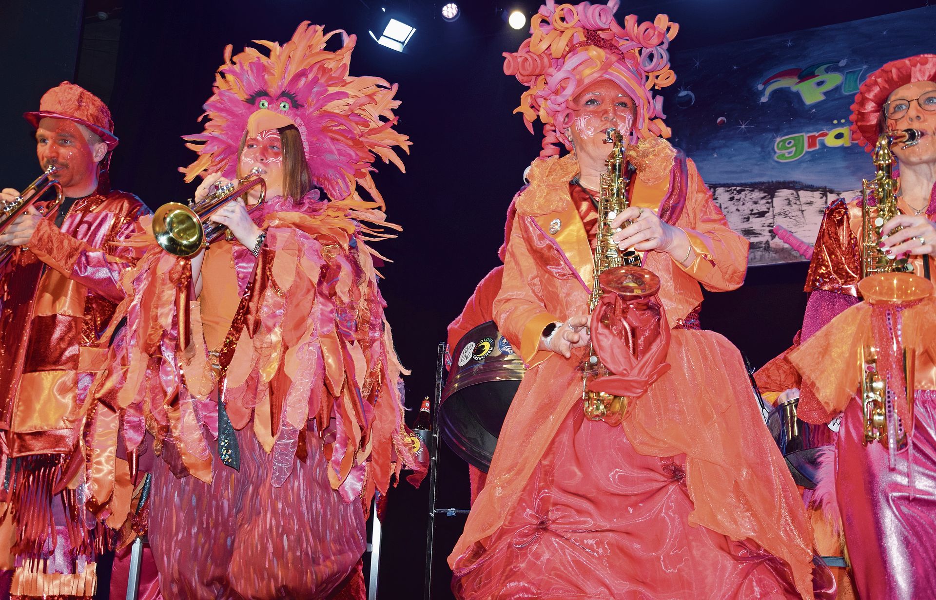 Ein Hingucker sind die farbenfrohen Cocoloris. 