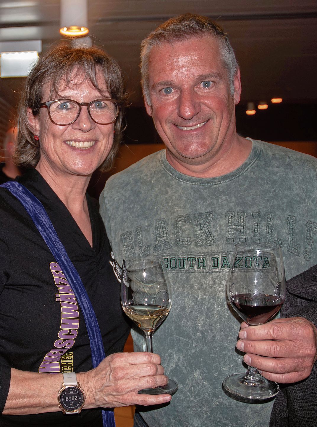 Sibylle Studer von den Schuelschwänzern mit Tschüge.